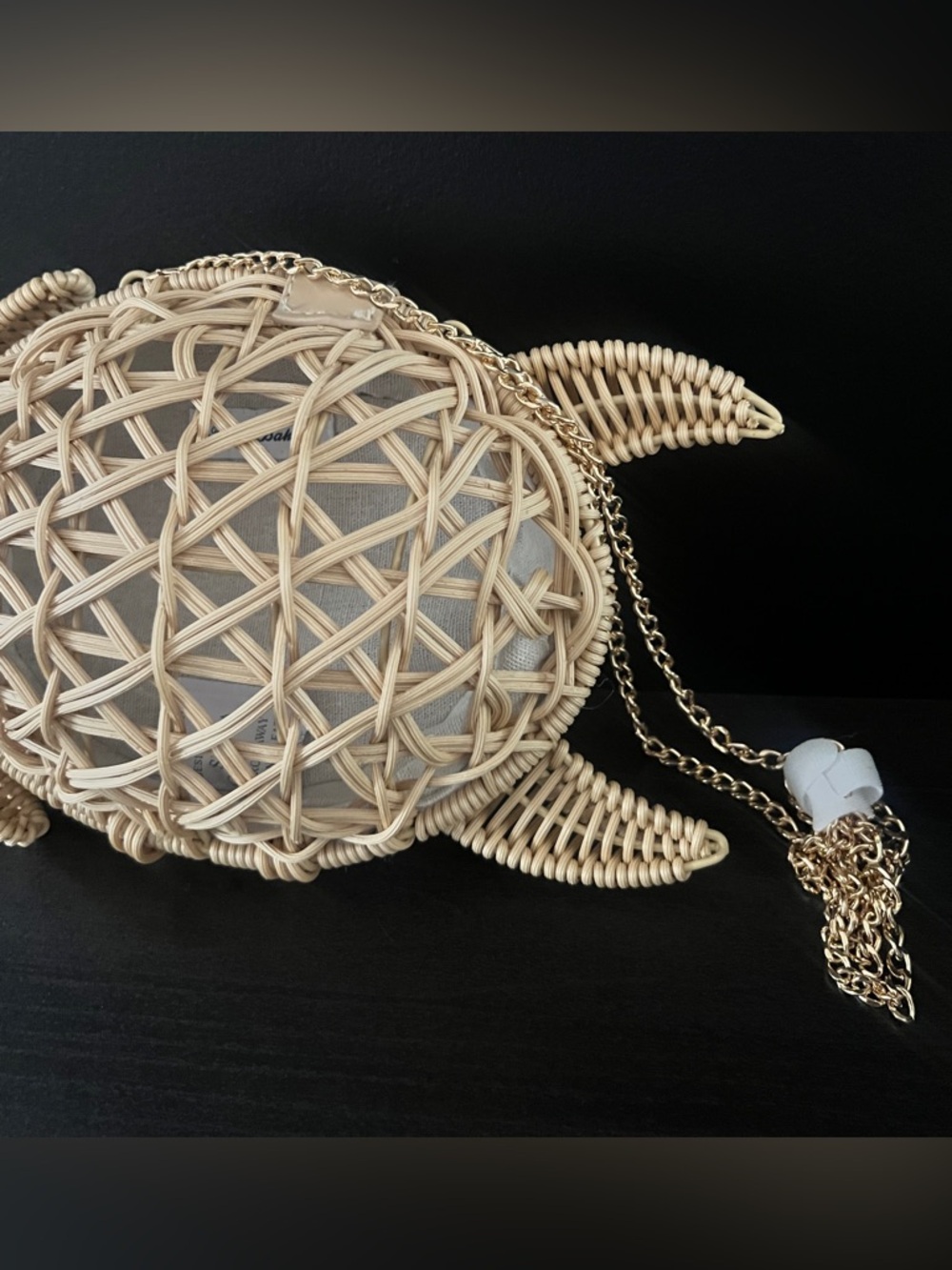 NEW Viral Tommy Bahama Wicker Sea Turtle Crossbody Bag Purse Handbag - Picture 3 of 4